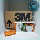 Kain Lap Microfiber Warna Orange Merk 3M Premium Per Box